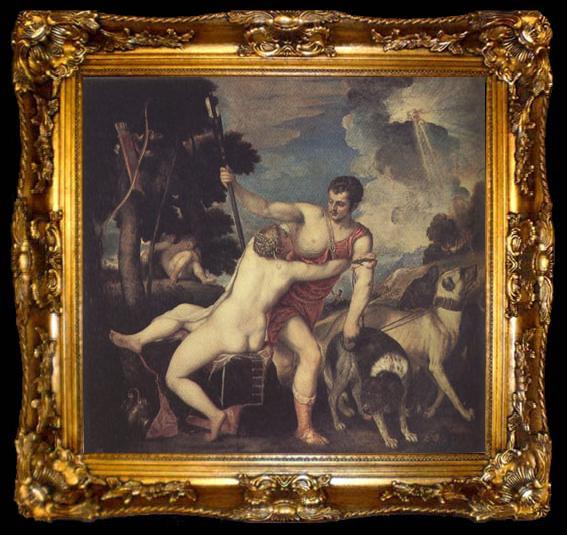 framed  Peter Paul Rubens Venus and Adonis (mk01), ta009-2